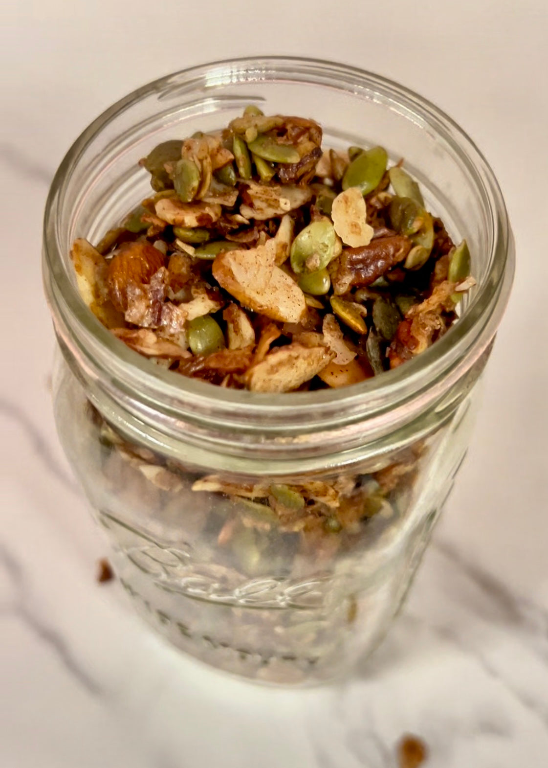 Keto Cinnamon Nut Granola