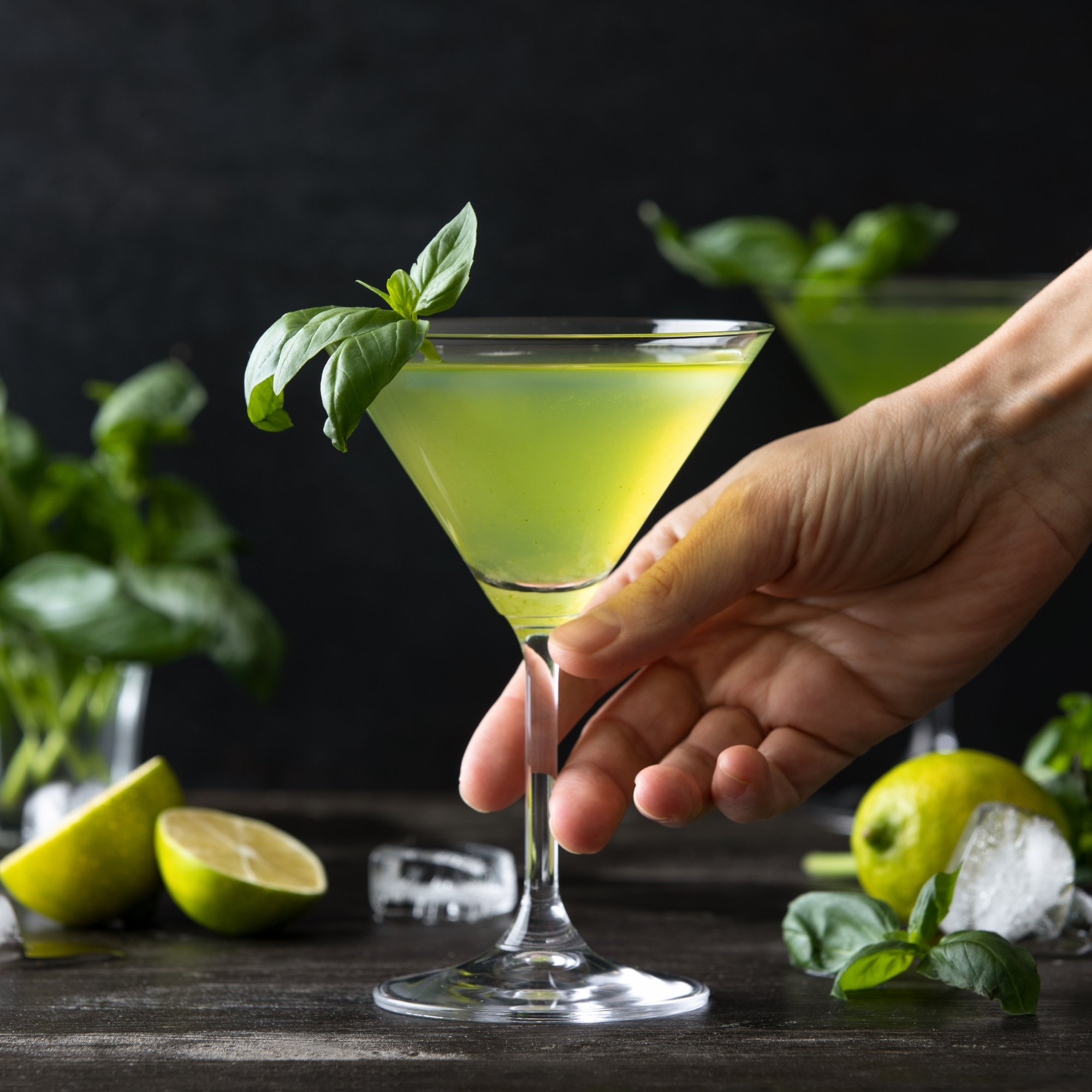 Basil Gimlet