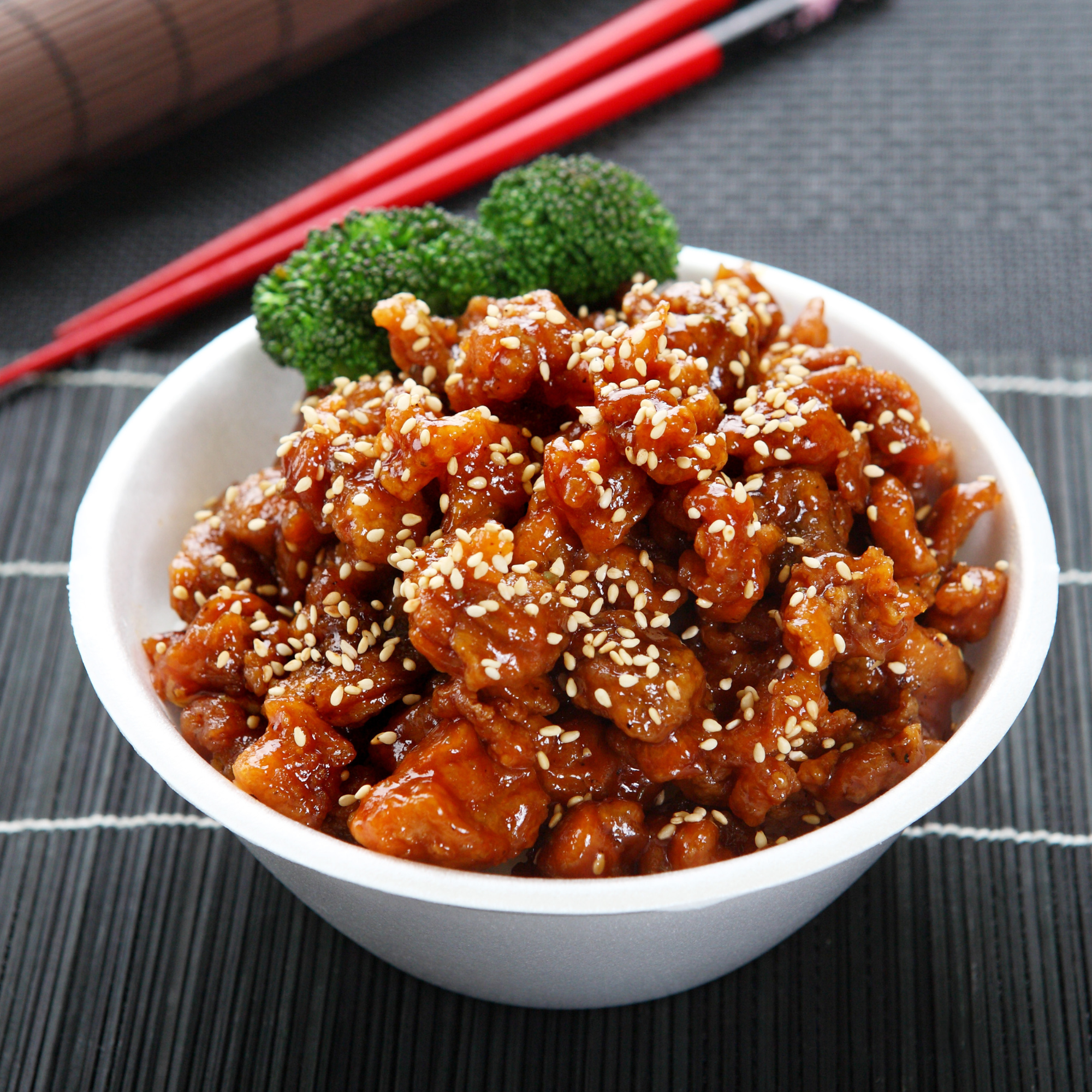 Sesame Chicken Lightened Up