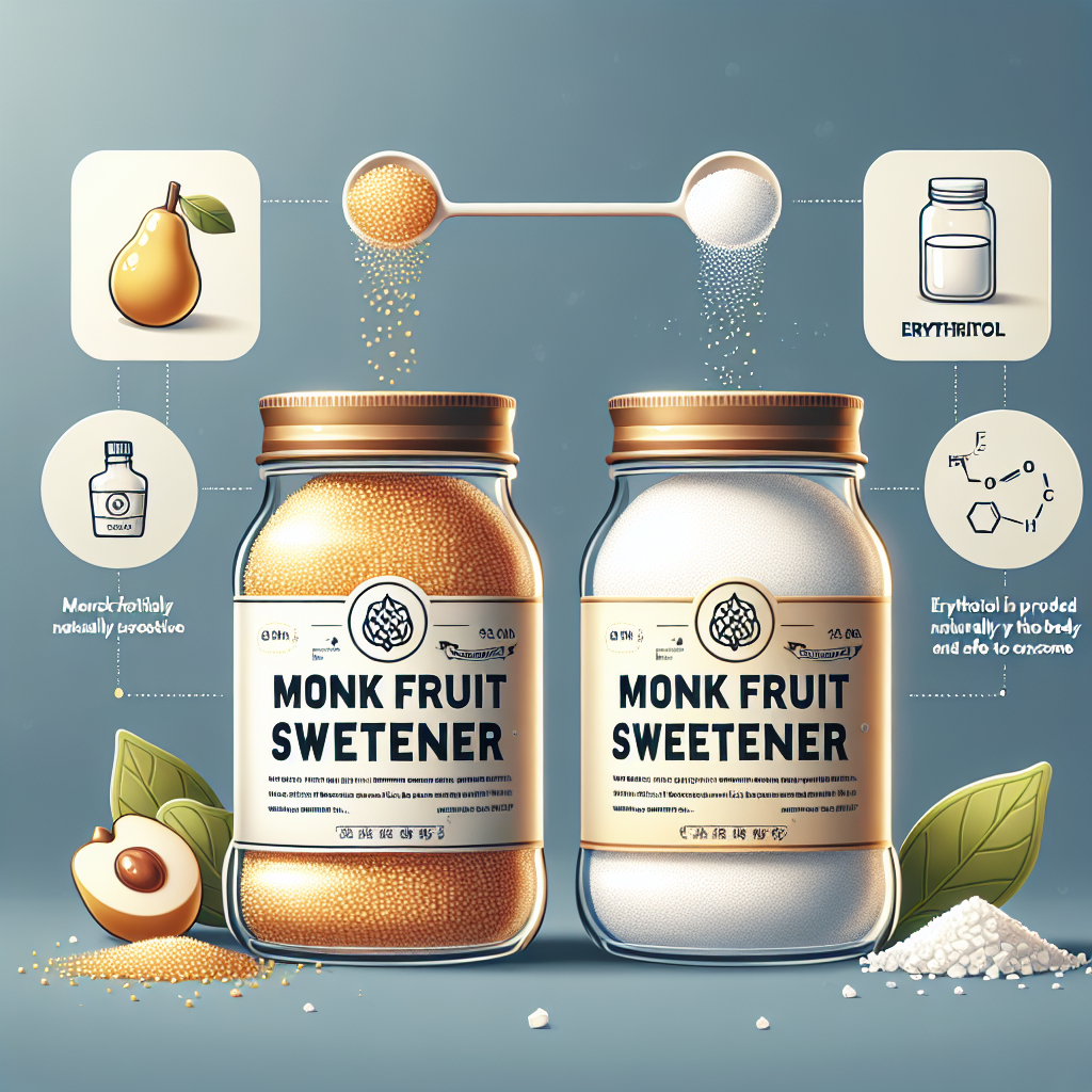 Monk Fruit Sweetener Without Erythritol vs With Erythritol: Which is Better?