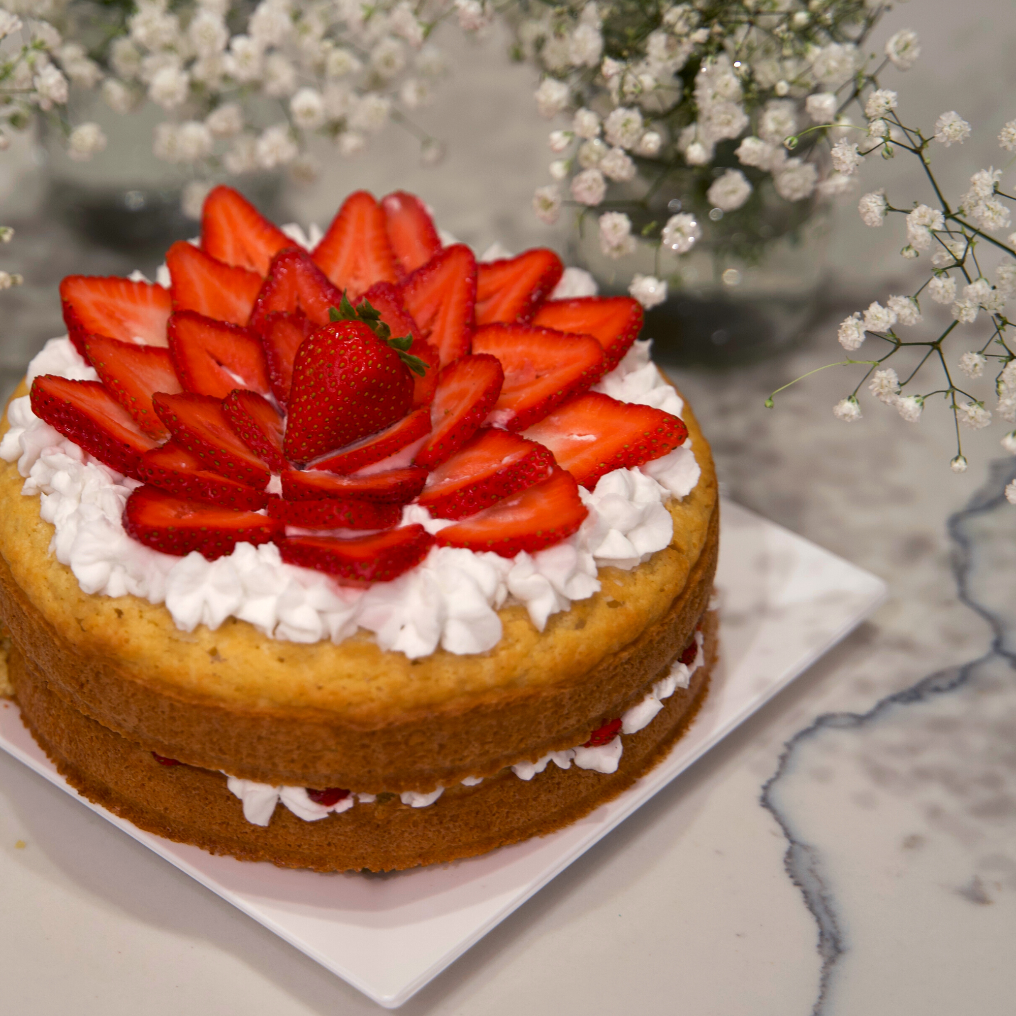 Dairy Free Strawberry Shortcake