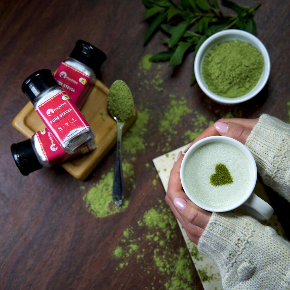 MonkVee Pure Stevia Extract - MonkVee Pure Stevia Extract - 100% Natural, Zero Carbs, Zero Glycemic Index, Keto Friendly, Vegan Friendly, NON-GMO - Alternative Sweetener - 0.7oz - monkvee.com