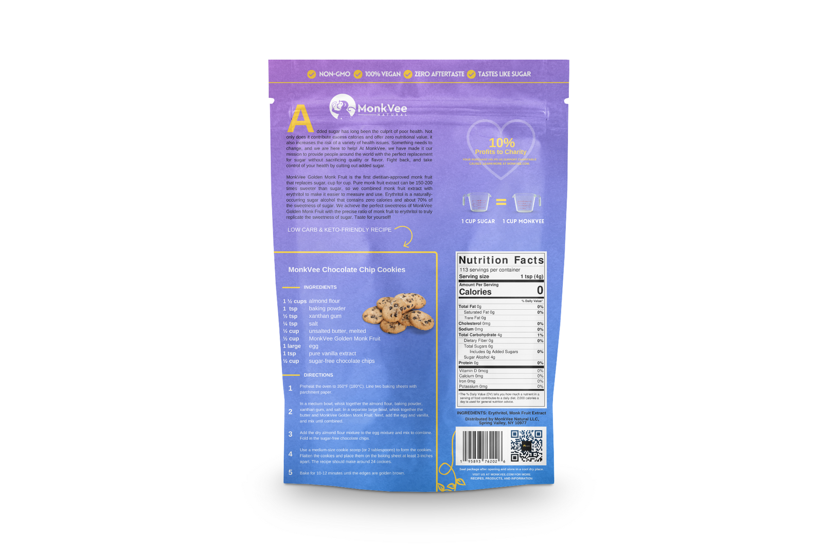 MonkVee Original & Golden Monk Fruit Bundle| 1:1 Erythritol Blend, Zero Glycemic Index, Keto, Zero Carb Sugar Alternative Sweetener monkvee.com