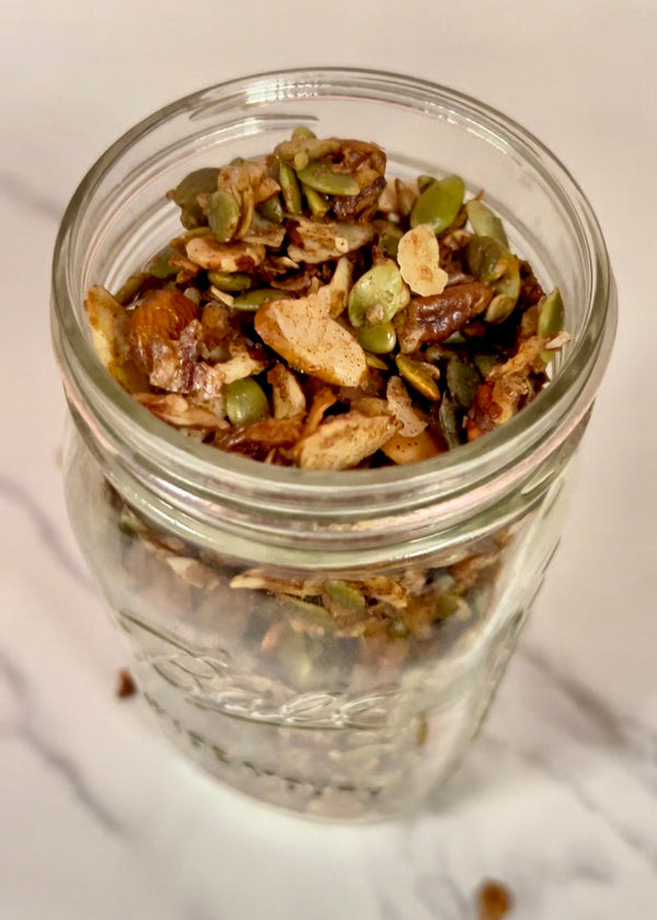 Keto Cinnamon Nut Granola