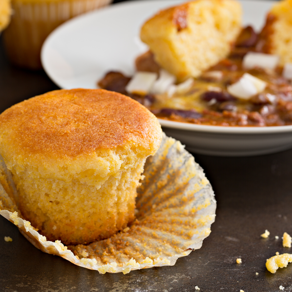 Classic Homemade Corn Muffins