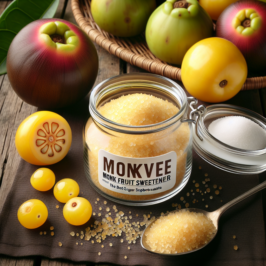 The Best Sugar Substitute: MonkVee Monk Fruit Sweetener