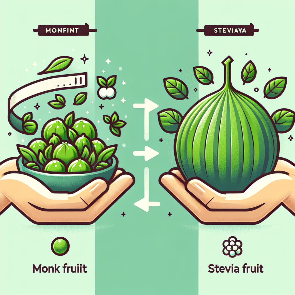 Monk Fruit vs Stevia: Exploring the Health Benefits & Differences