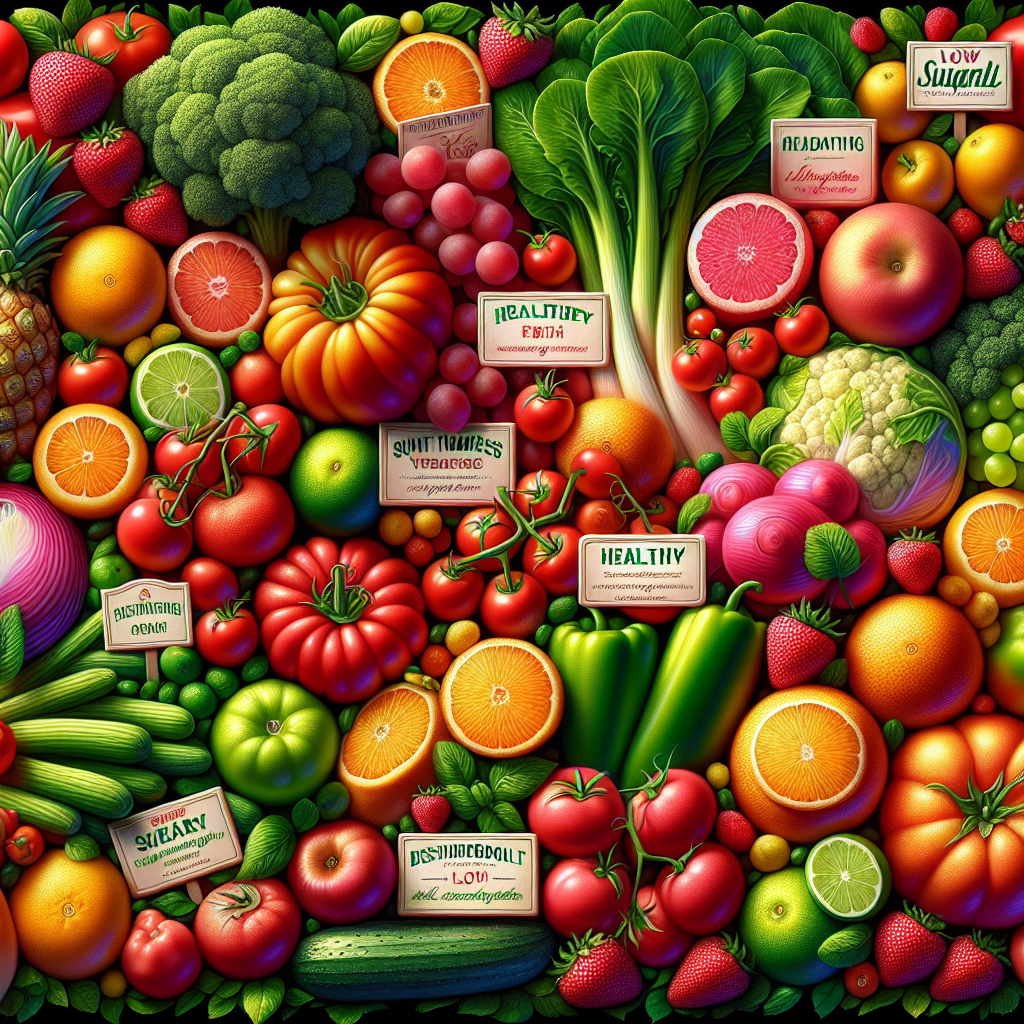"Ultimate Low Sugar Diet: Your Comprehensive Food List"