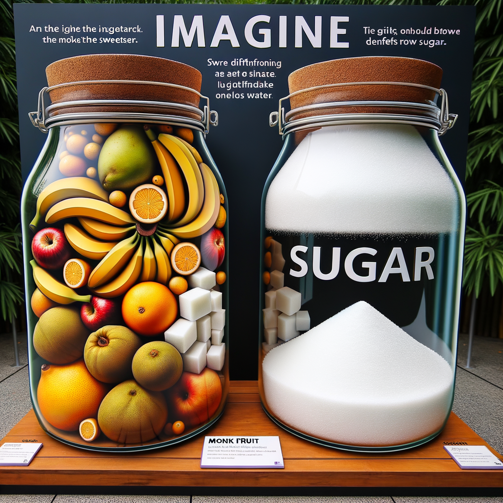 Monk Fruit vs Sugar: A Sweet Showdown