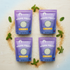 MonkVee Golden Monk Fruit Sugar packs with erythritol, a natural monk fruit sugar replacement, zero calories, healthy lifestyle.