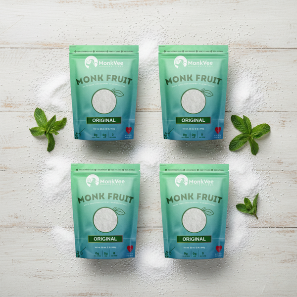 Monk Fruit Sweetener - Original, Natural Sugar Substitute | MonkVee
