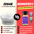 MonkVee Monk Fruit Sweetener Vs. Sugar