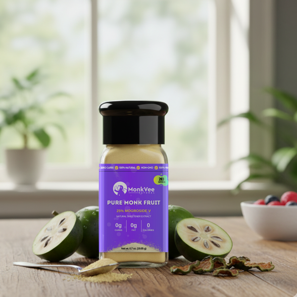 Monk Fruit Extract - 100% Pure & Natural, No Fillers
