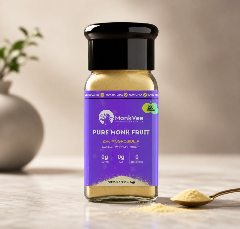 Monk Fruit Extract - 100% Pure & Natural, No Fillers